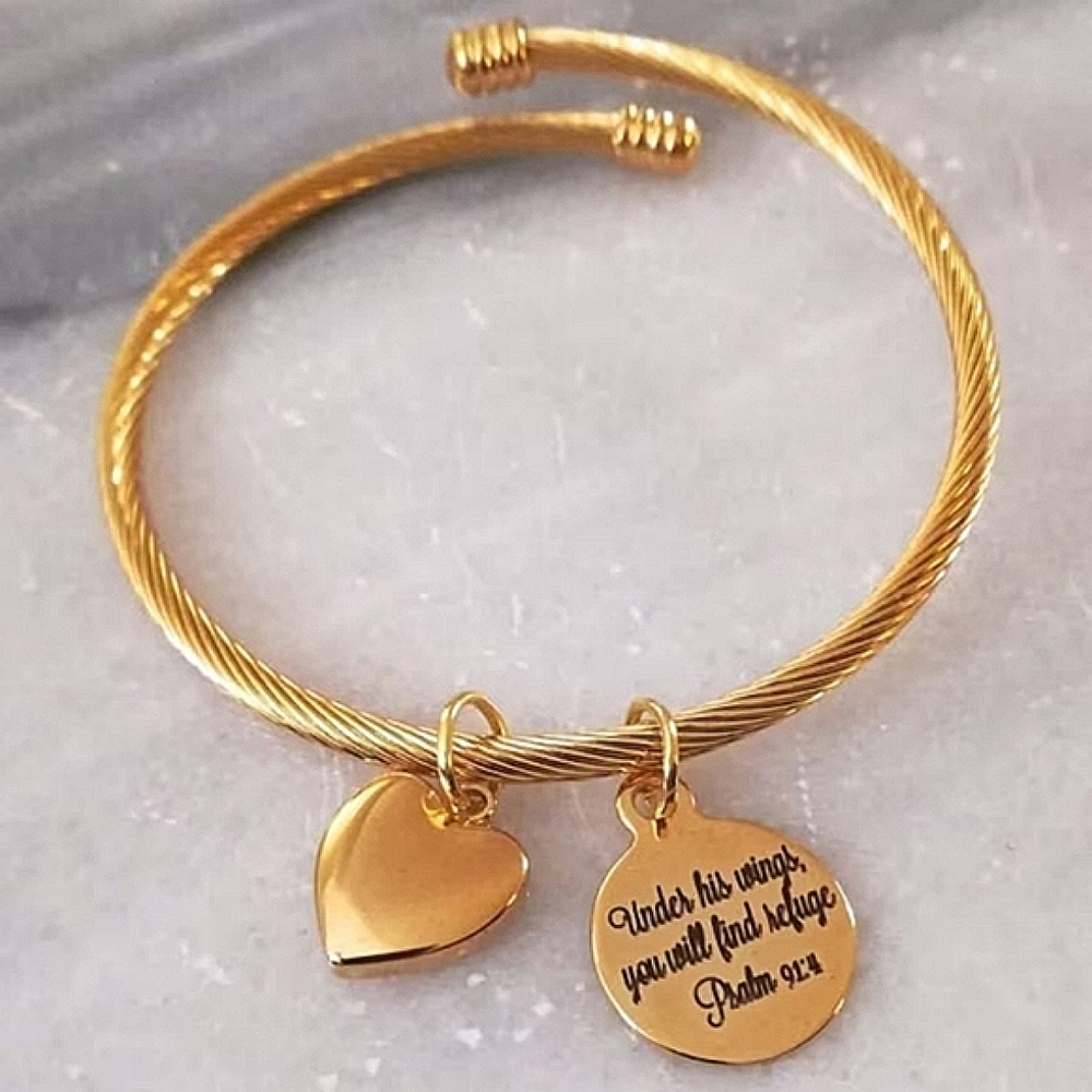 Christian Bible Verse Scripture Bracelet